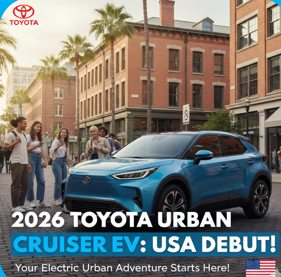 2026 Toyota Urban Cruiser EV in the USA