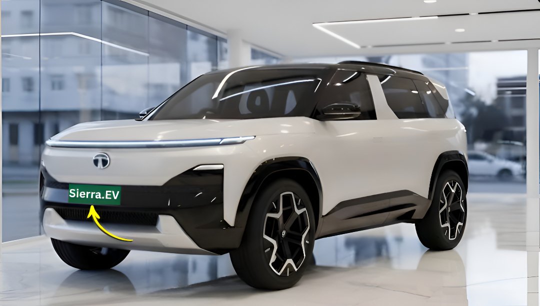 Tata Sierra EV 2026 images
